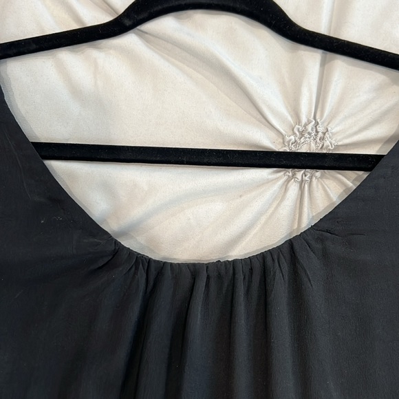 Almost New - What Goes Around Comes Around - Designer - Silk Black Party Dress - Picture 4 of 5